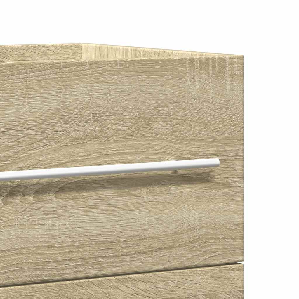 Waschbeckenunterschrank 100 x 38,5 x 48 cm Sonoma-Eiche modern