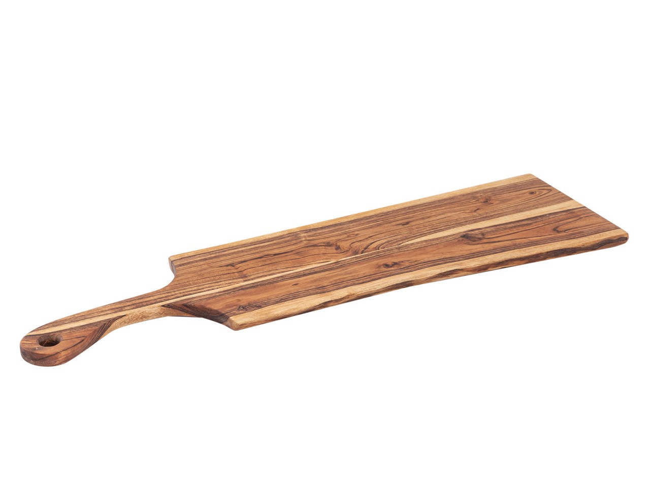 Servierbrett Holzbrett Masterbox 6-teilig Dekotablett Odin 70x20cm Dekobrett Akazie massiv