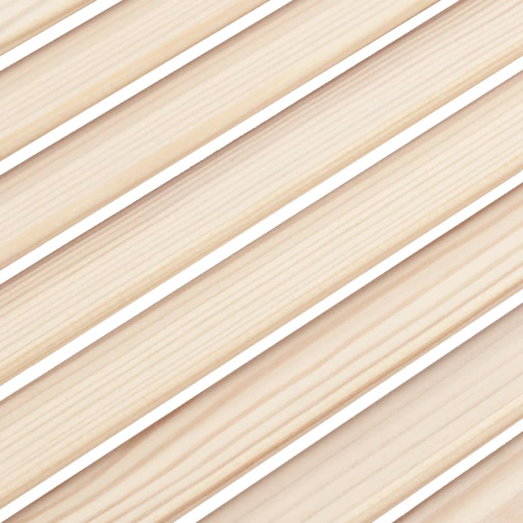 Lamellentür Kiefernholz 61,5x49,4 cm Schranktüren Set 2 Stück