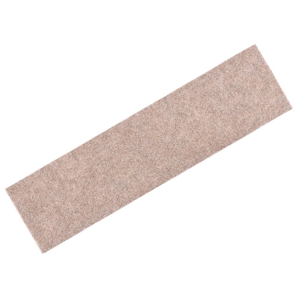 Selbstklebende Stufenmatten Rechteckig Hellbraun 15 Stk 76x20 cm Selbstklebende Stufenmatten Rechteckig Hellbraun 15 Stk 76x20 cm