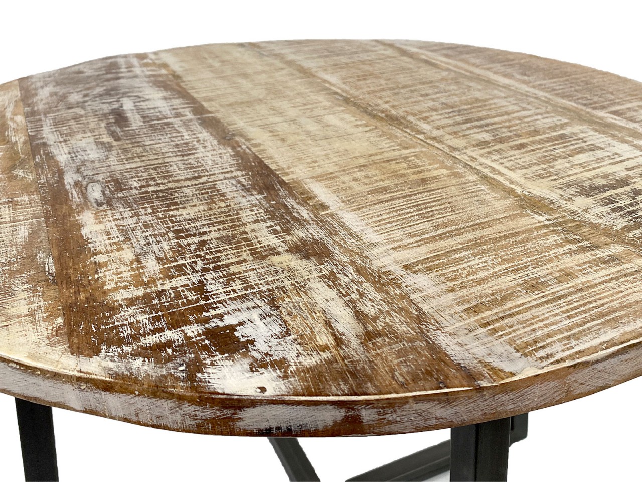 Couchtisch rund 60 cm Wohnzimmer Tisch Beistelltisch Cannes Metall-Gestell schwarz weiß altsilber Couchtisch rund 60 cm Wohnzimmer Tisch Beistelltisch Cannes Metall-Gestell schwarz weiß altsilber