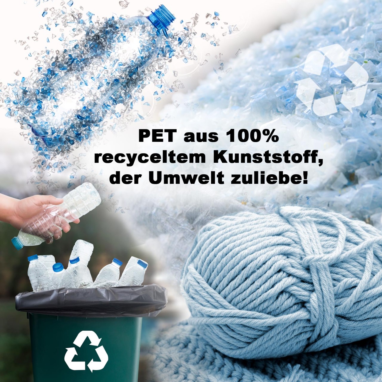 Pouf PREMIUM ø45cm Sitzhocker Strickpouf Innen Terrasse Pool Garten nachhaltig Pouf PREMIUM ø45cm Sitzhocker Strickpouf Innen Terrasse Pool Garten nachhaltig