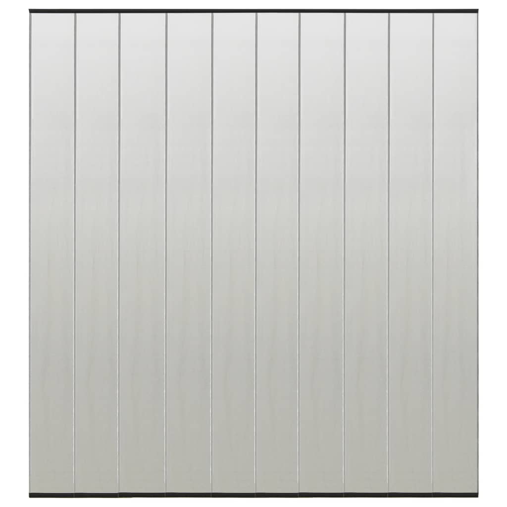 Insektenschutzgitter mit 10-teiligem Netzvorhang Schwarz 240x240 cm Langlebig Praktisch