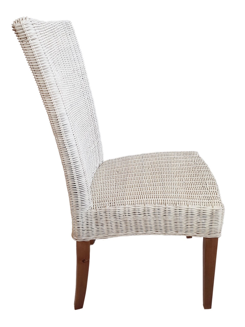 Esszimmer Stühle 6 Stück Rattanstühle Esstisch Stühle Wintergarten Cardine weiß