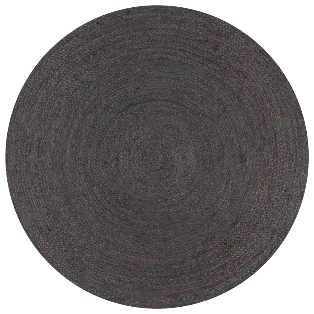 Teppich Jute Naturteppich Rund 90 cm Boho-Stil Flechtteppich Teppich Jute Naturteppich Rund 90 cm Boho-Stil Flechtteppich