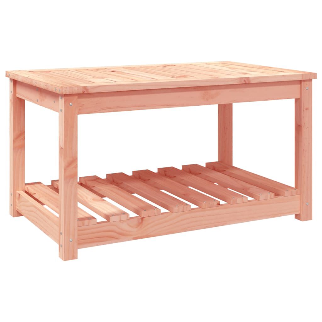 Gartentisch aus Douglasie Massivholz 82x50x45 cm wetterfest und robust Garten 