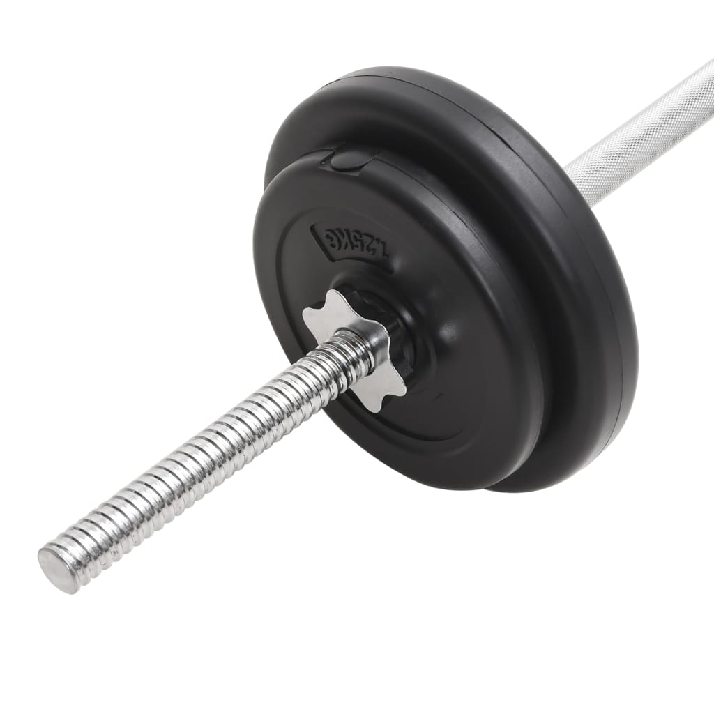 Hantelset Langhantel Kurzhantel 30 kg Fitness Hantelset Langhantel Kurzhantel 30 kg Fitness