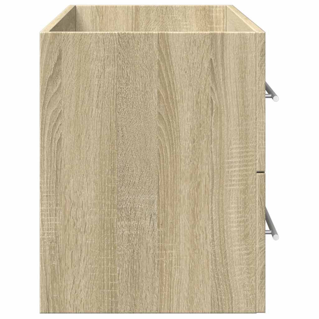 Waschbeckenunterschrank 100 x 38,5 x 48 cm Sonoma-Eiche modern