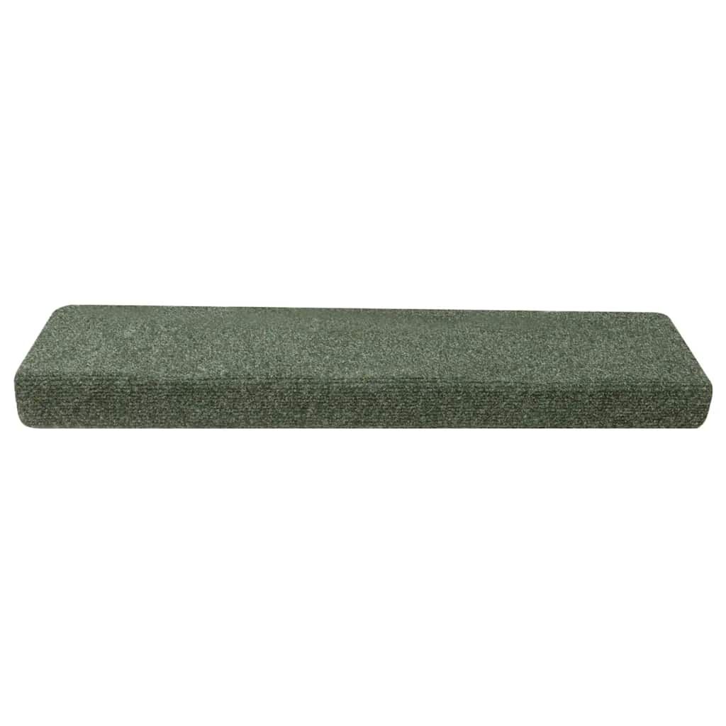 Treppenmatten 15 Stk. Nadelvlies 65x21x4 cm Braun