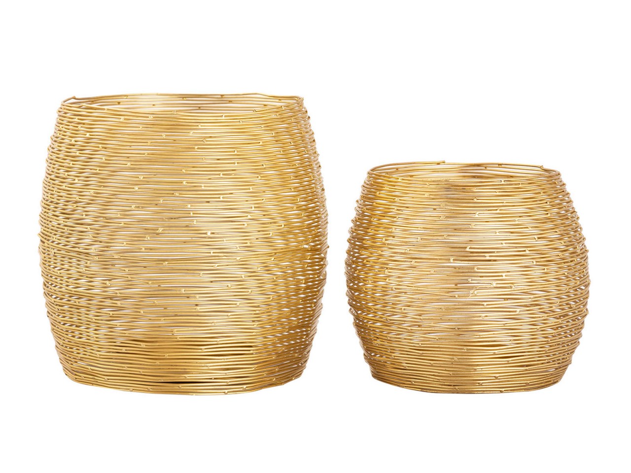 Kerzenständer Set 2-teilig Teelichthalter Windlichter Paris gold o. silber Kerzenhalter