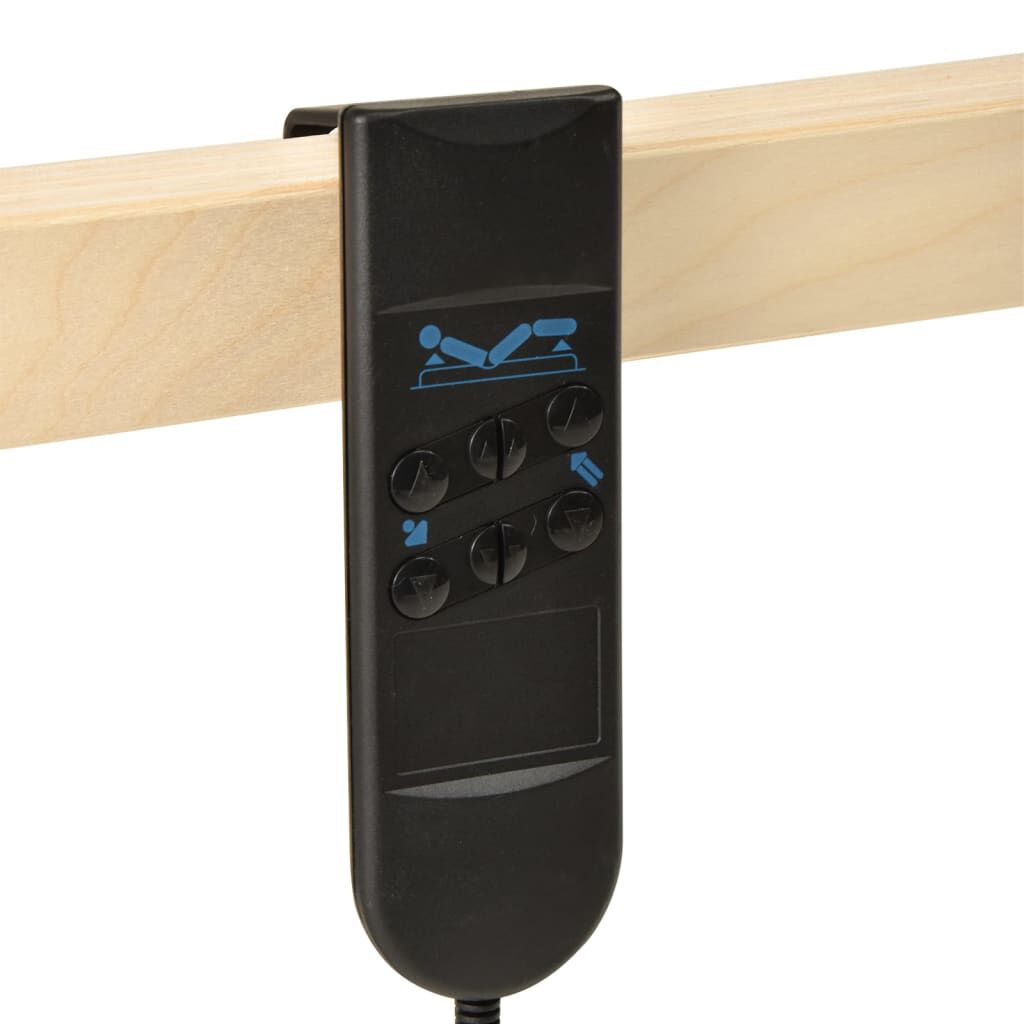 Elektrischer Lattenrost 80x200 cm 7 Zonen mit 28 Latten motorisiert verstellbar