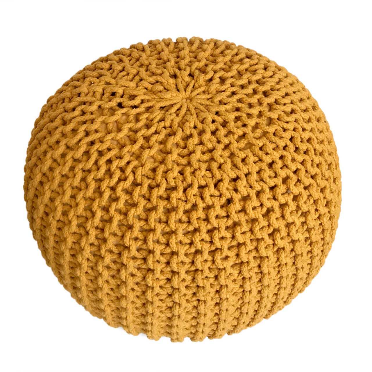 Pouf Set 3 Stück Ø 55 cm Bodenkissen Strickhocker Sitzhocker Sitzkissen Hocker nachhaltig Grobstrick Pouf Set 3 Stück Ø 55 cm Bodenkissen Strickhocker Sitzhocker Sitzkissen Hocker nachhaltig Grobstrick