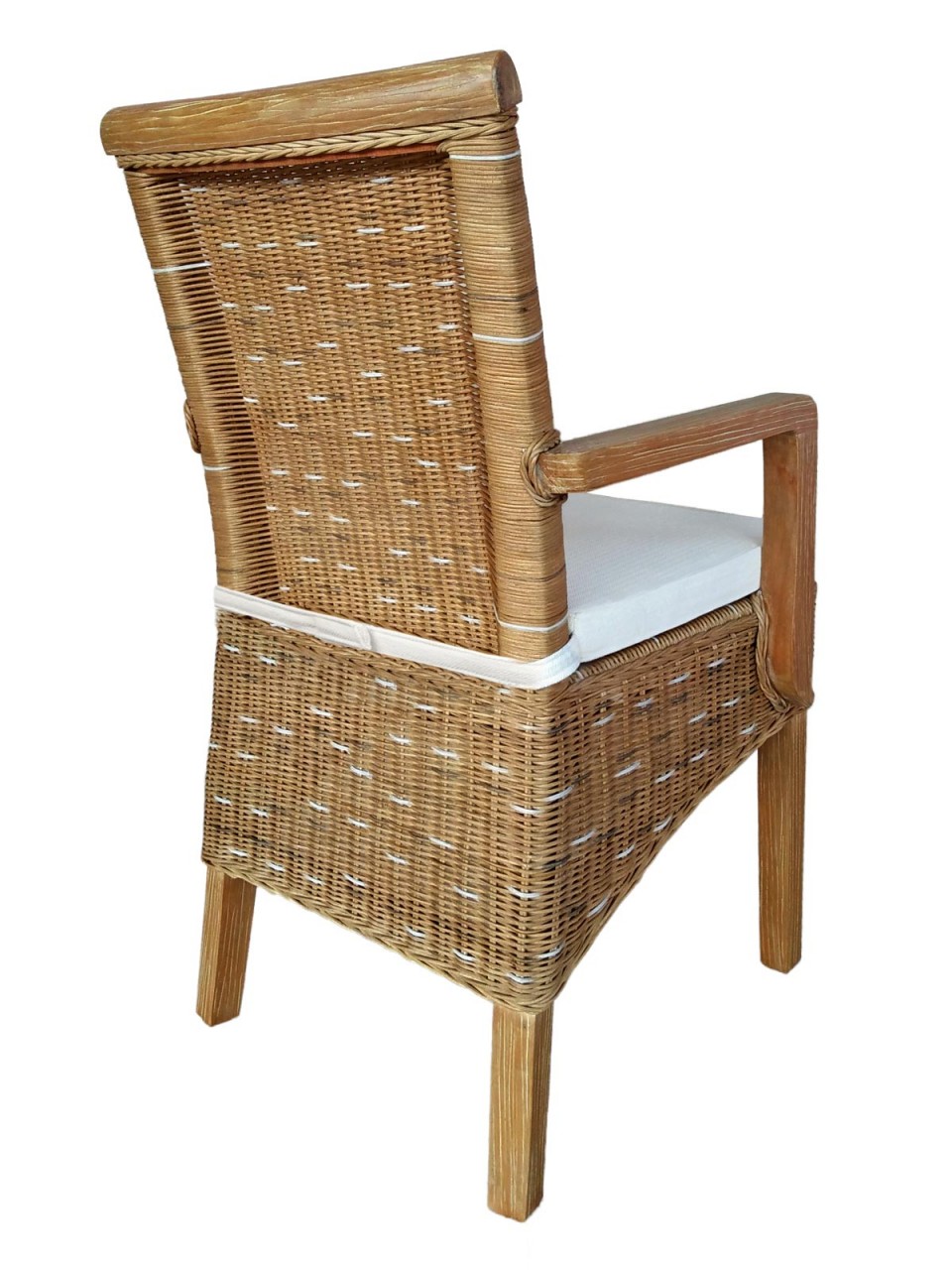Esszimmer Stuhl mit Armlehnen Rattanstuhl capuccino Perth Korbstuhl Rattan Sessel nachhaltig Esszimmer Stuhl mit Armlehnen Rattanstuhl capuccino Perth Korbstuhl Rattan Sessel nachhaltig