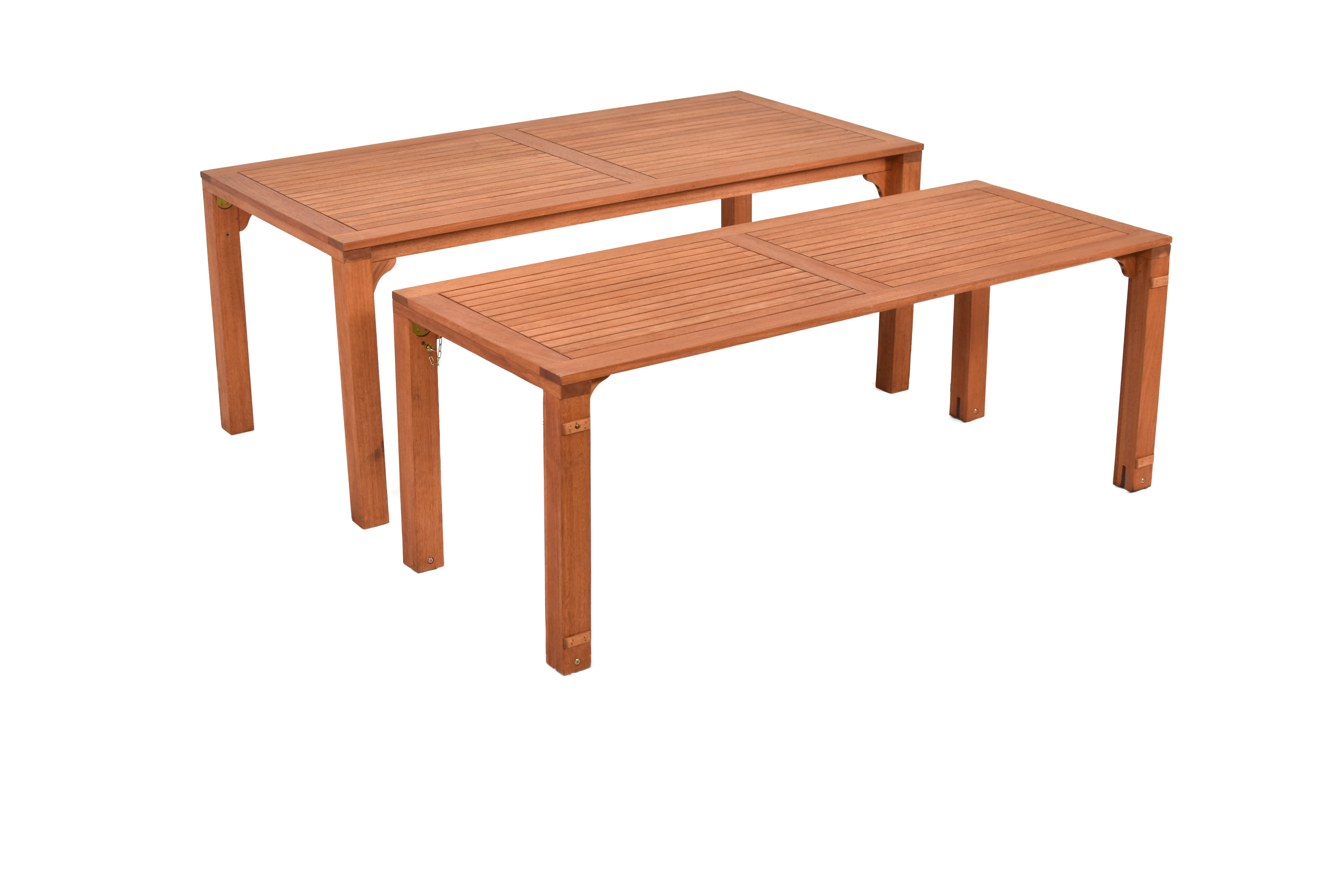 Comodoro Gartenmöbel-Set für 6 Personen – 13-teilig aus FSC® Eukalyptusholz mit Flex-Ausziehtisch 185–370 cm, verstellbaren Klappsesseln & Wendekissen