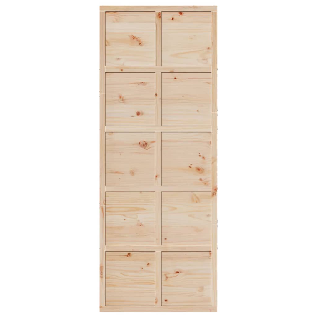Scheunentür 80x208 cm Massivholz Kiefer