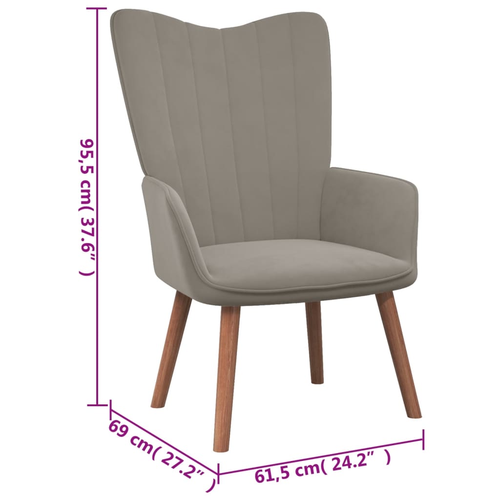 Relaxsessel Senfgelber Samt 328080