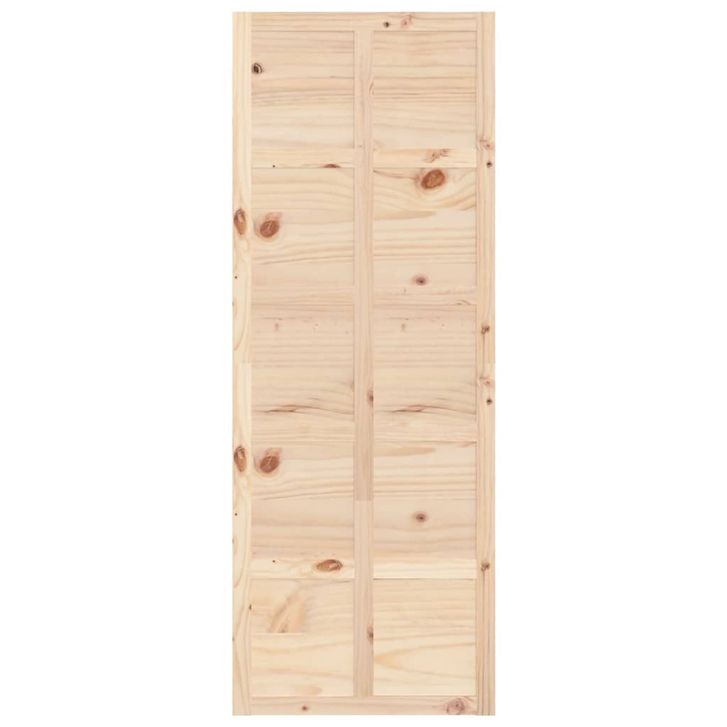 vidaXL Scheunentor 80 x 1,8 x 214 cm Massivholz Kiefer