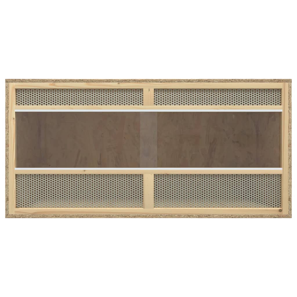 Terrarium 100x47x47 cm Holzwerkstoff robust geräumig pflegeleicht Reptilien 