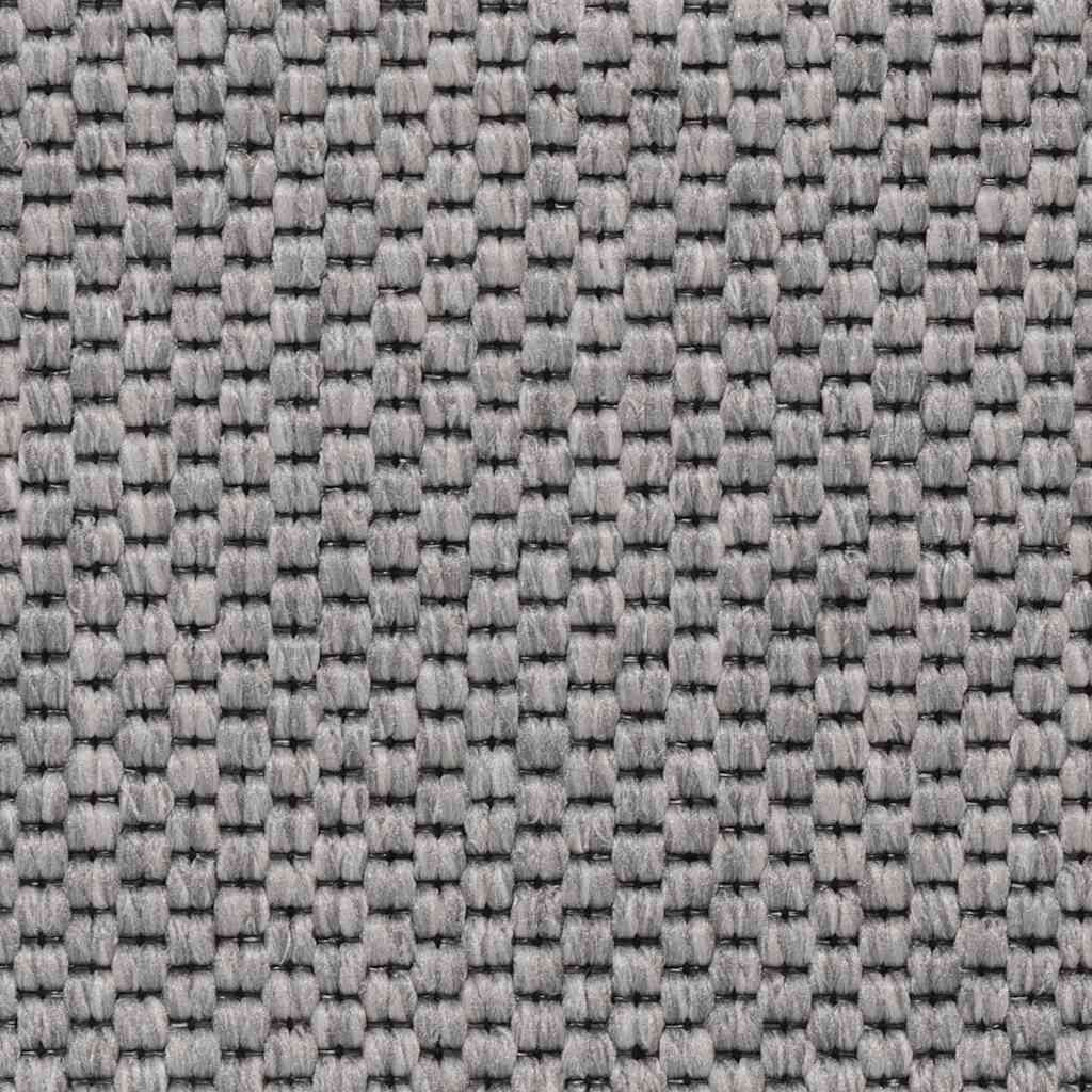 Treppenmatten Selbstklebend Sisal-Look 15 Stk. 65x21x4 Platina