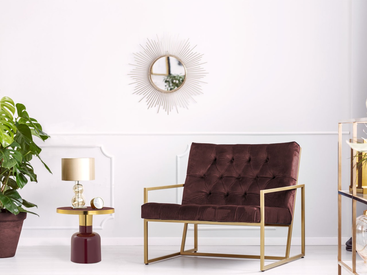 Beistelltisch rund ø 45 H 45 cm Dekotisch Lampentisch Sofatisch Glam Tisch Metall und Emaille Beistelltisch rund ø 45 H 45 cm Dekotisch Lampentisch Sofatisch Glam Tisch Metall und Emaille