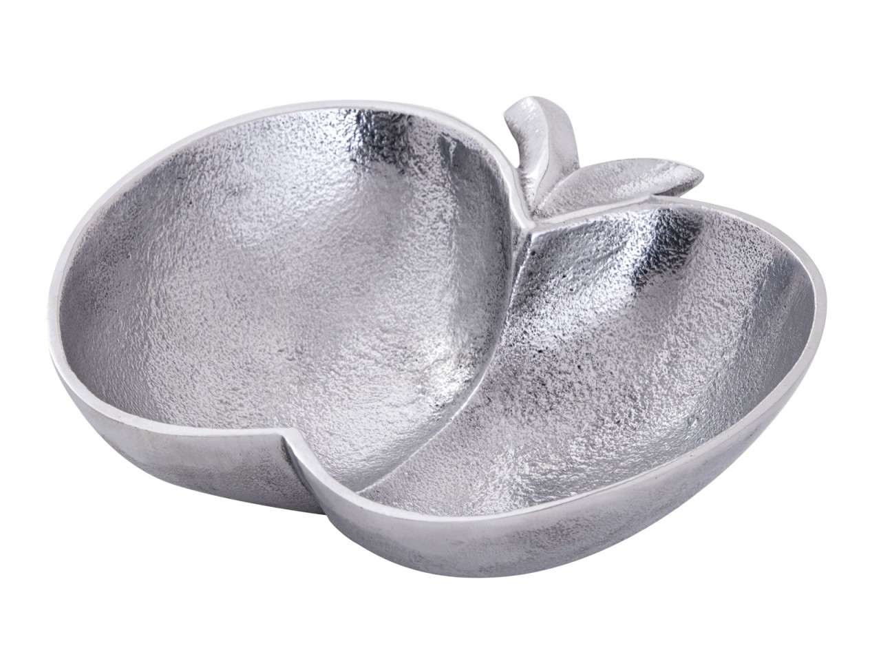 Apfel Schale Dekoschale Masterbox 12-teilig Apple gold o. silber Aluminium
