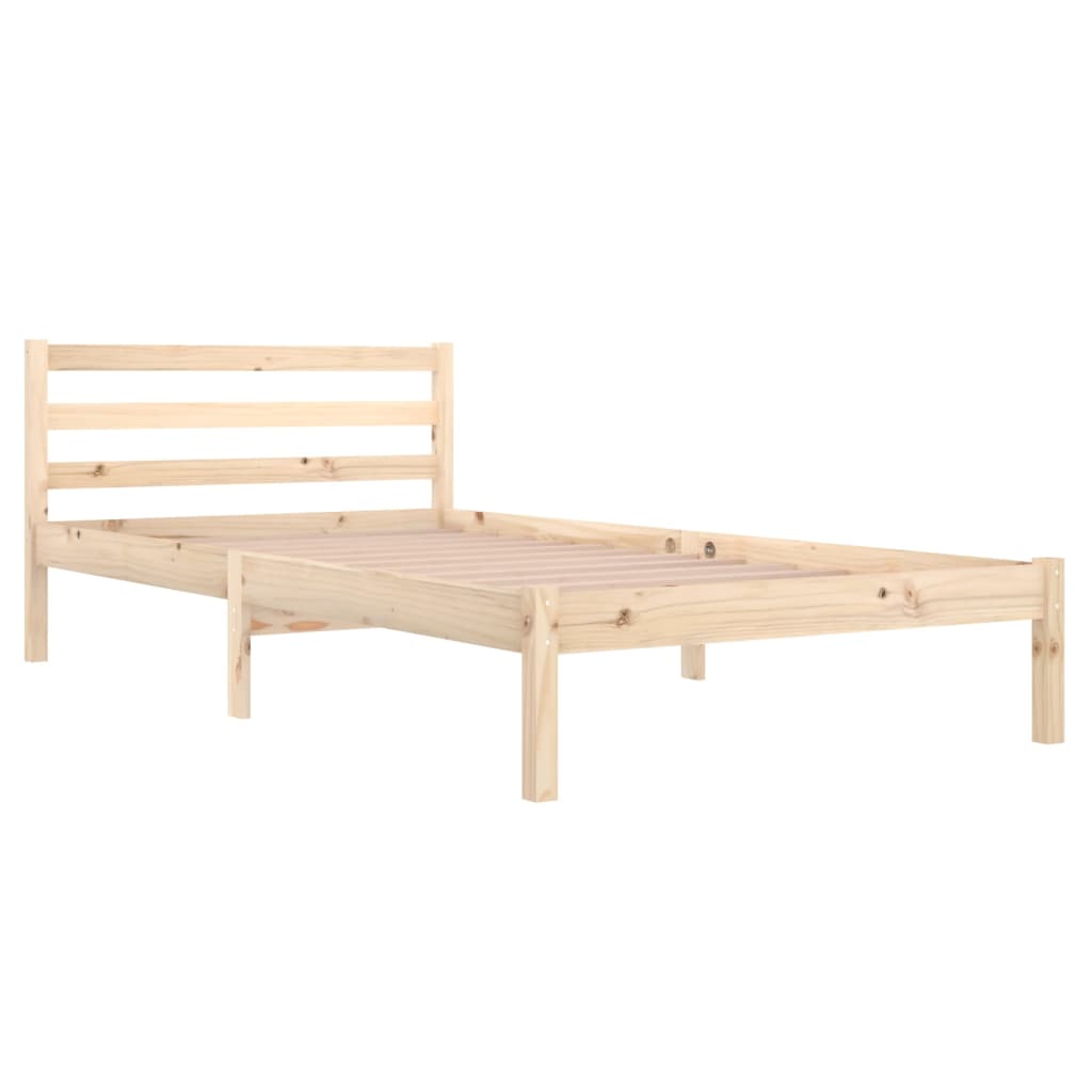 Bettgestell Bettrahmen Tagesbett Einzelbett Lattenrost Kiefernholz 100x200cm Bettgestell Bettrahmen Tagesbett Einzelbett Lattenrost Kiefernholz 100x200cm