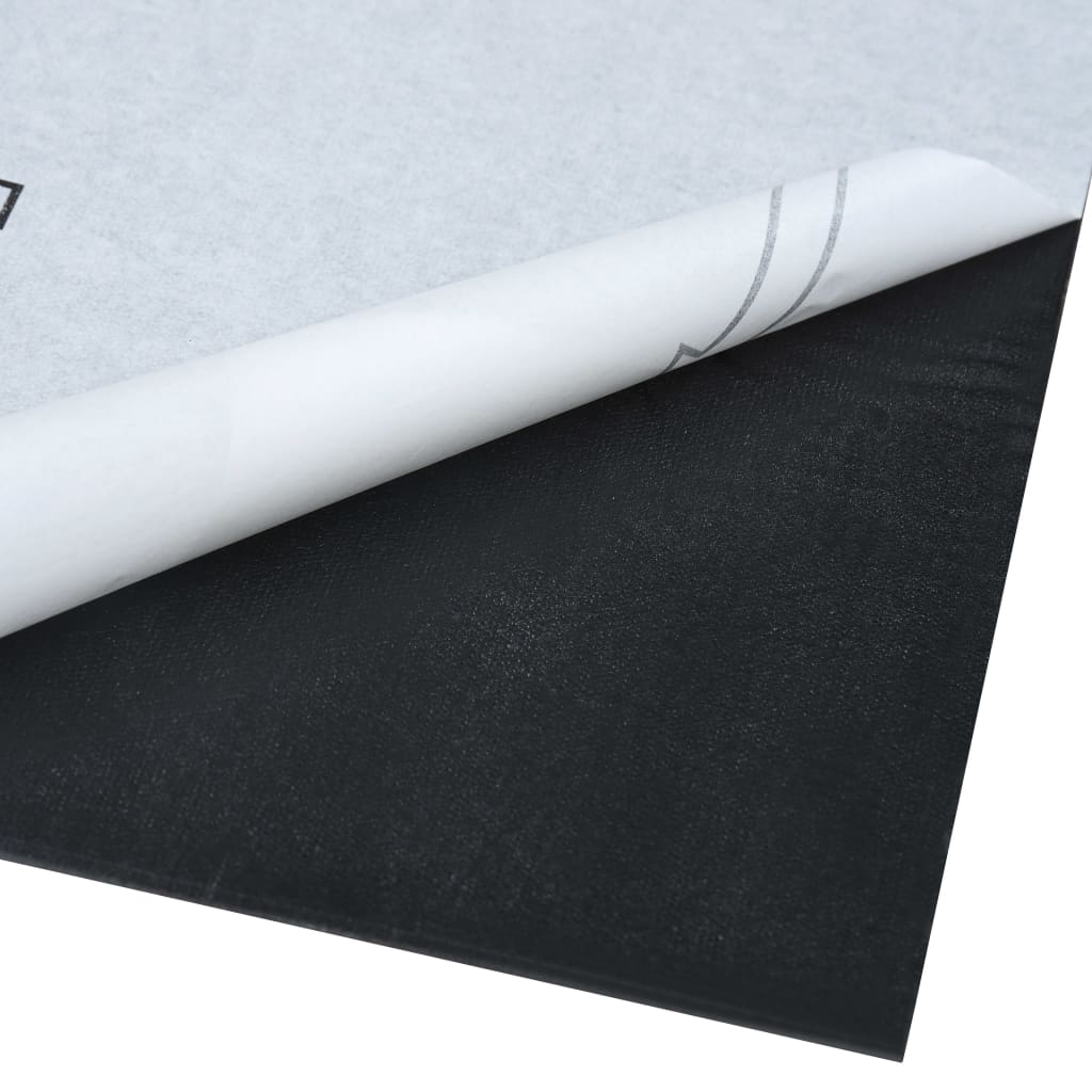 PVC-Fliesen Selbstklebend 55 Stk. 5,11 m² Braun Gestreift  Pflegeleicht modern