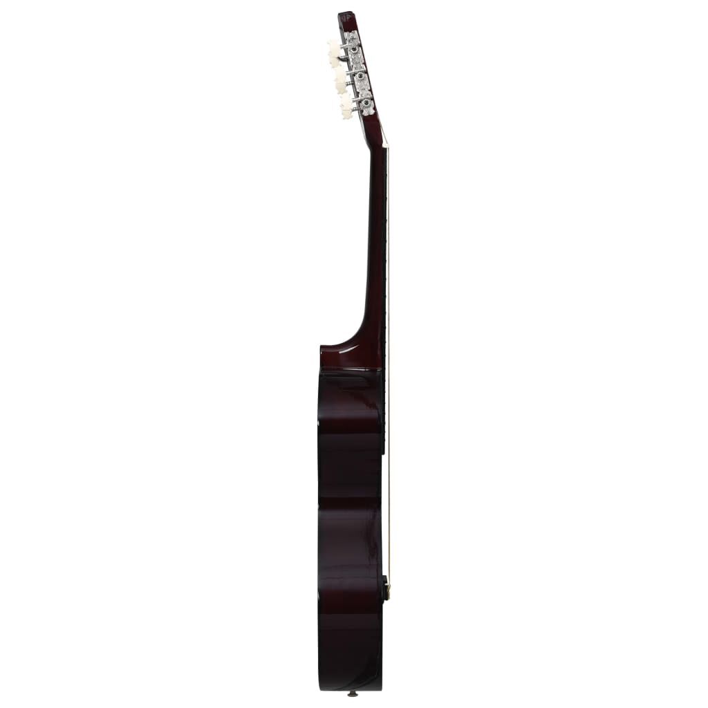 Klassikgitarre 1/2 34 Zoll für Kinder aus Lindenholz ideal für Einsteiger Klassikgitarre 1/2 34 Zoll für Kinder aus Lindenholz ideal für Einsteiger