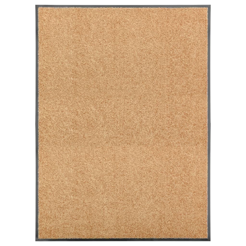 Innen-/Außen-Fußmatte Creme 120x90 cm rutschfest maschinenwaschbar Innen-/Außen-Fußmatte Creme 120x90 cm rutschfest maschinenwaschbar