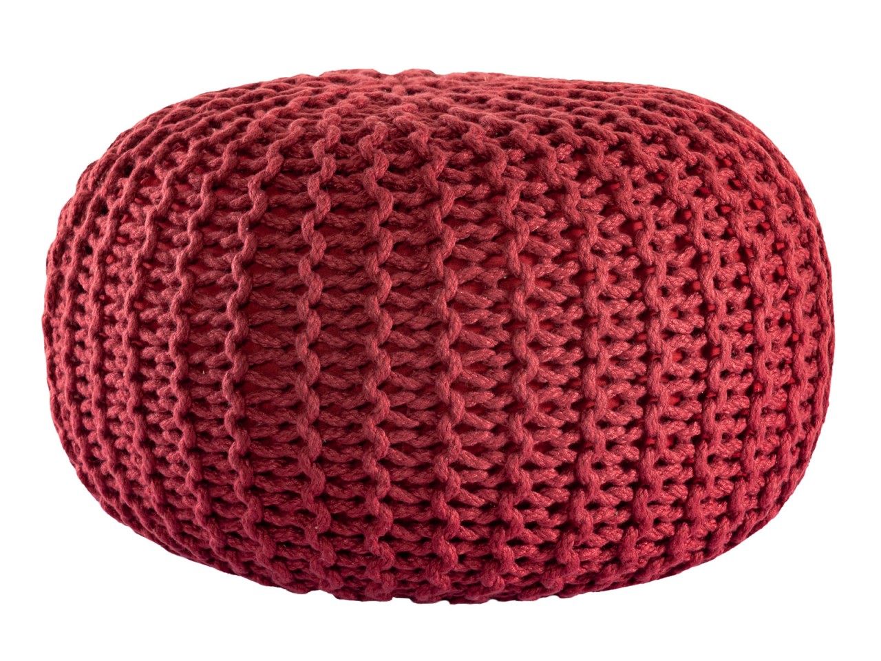 Sitzpouf ø55cm Pouf Strickhocker Strickpouf PREMIUM Innen Terrasse Pool Garten nachhaltig Sitzpouf ø55cm Pouf Strickhocker Strickpouf PREMIUM Innen Terrasse Pool Garten nachhaltig
