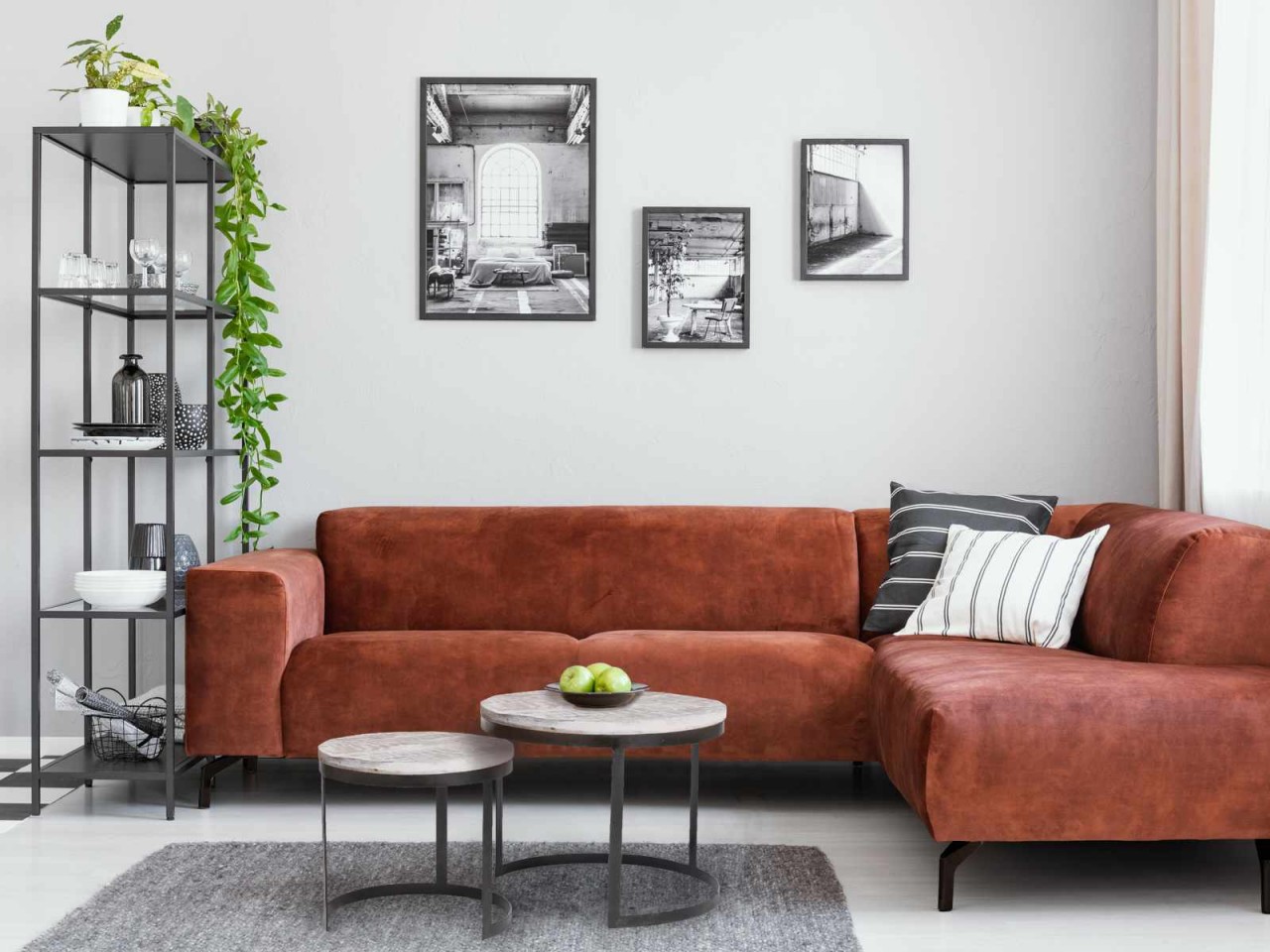 Couchtisch 2er Set Beistelltisch Wohnzimmer-Tisch rund Austin Metall-Gestell altsilber o. schwarz Couchtisch 2er Set Beistelltisch Wohnzimmer-Tisch rund Austin Metall-Gestell altsilber o. schwarz