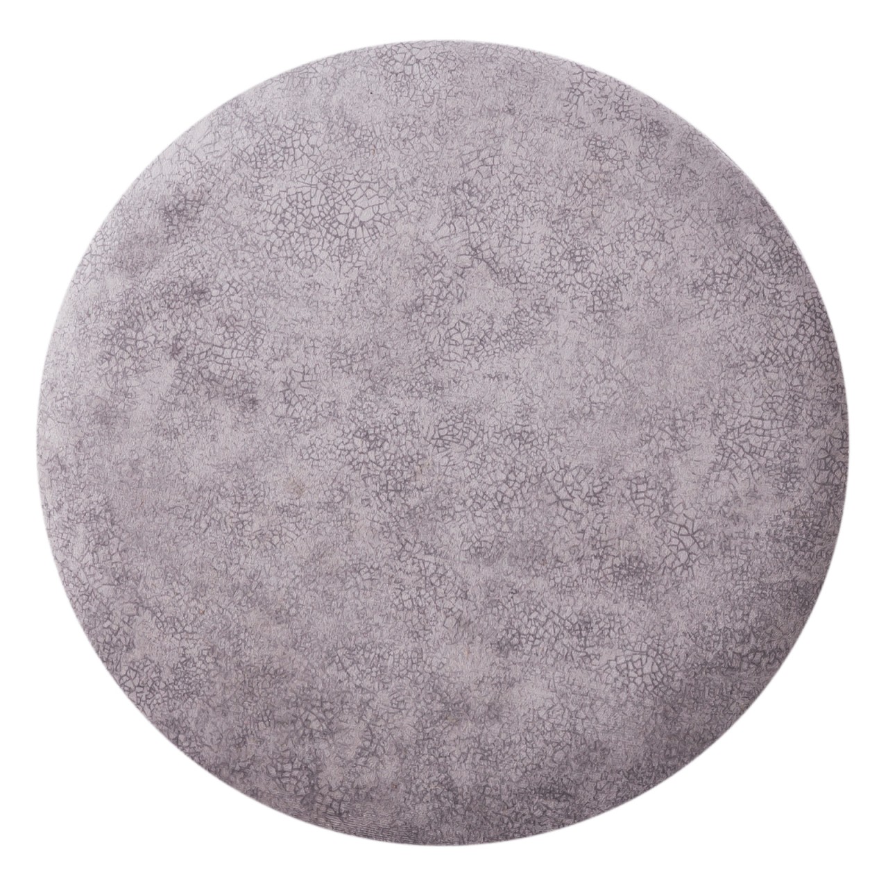Sitzhocker 2. Wahl Ø 35 H 37 cm Wildleder-Optik Pouf Sitzpouf Sitzpouf mit Eisengestell schwarz matt