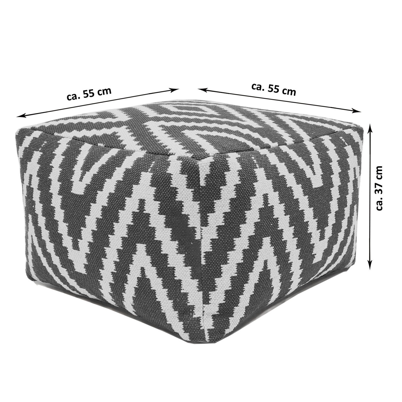 Sitzwürfel Fußhocker Sitzhocker 55x37x55 cm Pouf Kelim Bodenkissen Peru schwarz taupe gelb türkis Sitzwürfel Fußhocker Sitzhocker 55x37x55 cm Pouf Kelim Bodenkissen Peru schwarz taupe gelb türkis