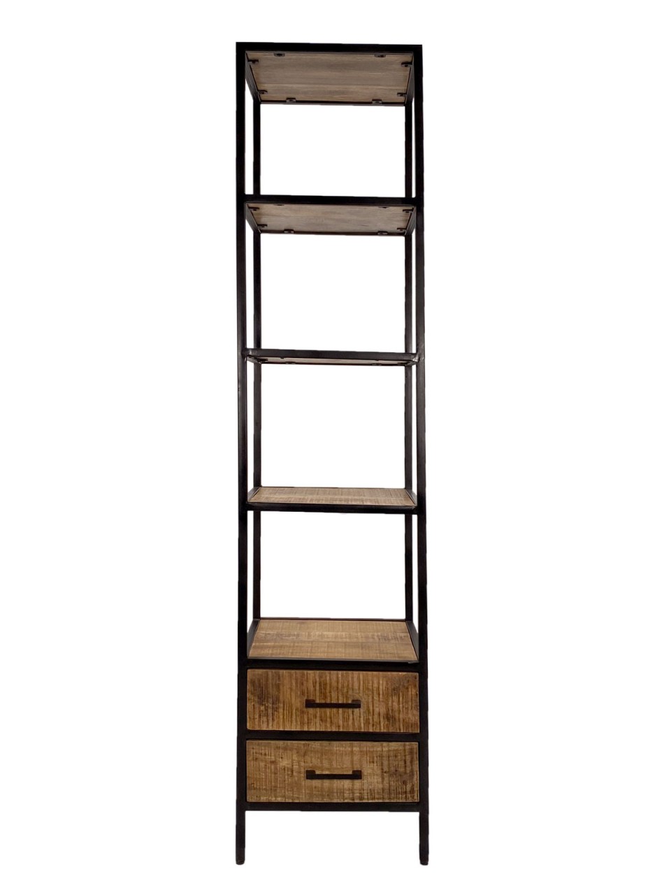 Bücherregal Stand Regal Bücherbord 40x180x40 cm mit Schubladen Liverpool Metall-Gestell schwarz Bücherregal Stand Regal Bücherbord 40x180x40 cm mit Schubladen Liverpool Metall-Gestell schwarz