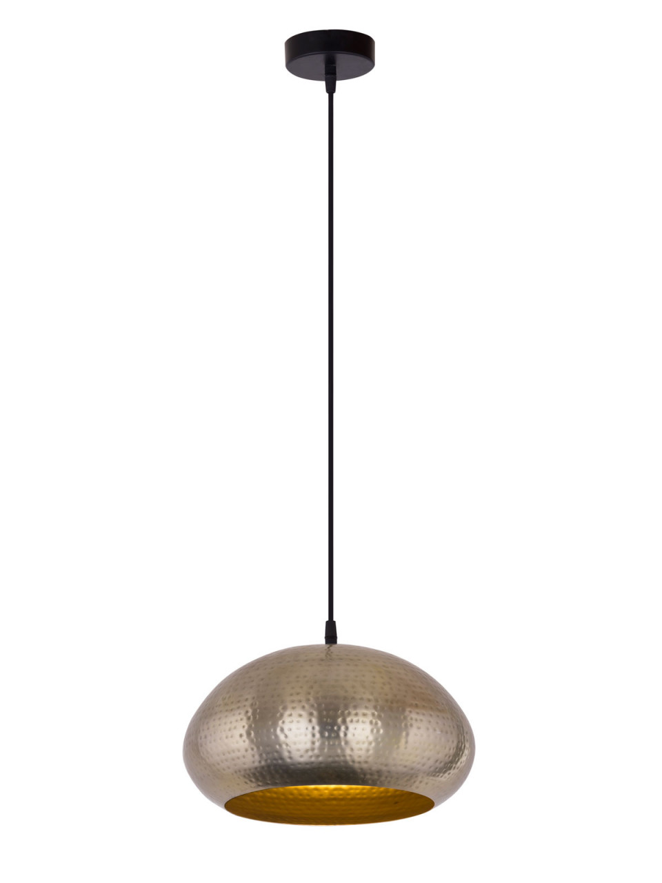 Hängeleuchte Pendelleuchte Hängelampe Metall Esstisch-Deckenlampe Halbkugel gold/silber Vintage