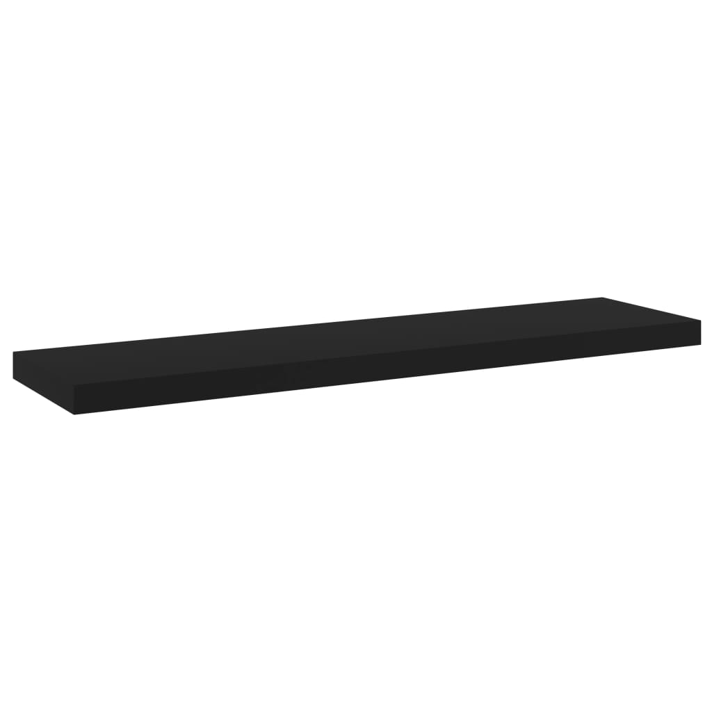 Bücherregalbretter Wandregal Regalbrett Aufbewahrung Dekoregal 4 Stk. Schwarz 40x40x1,5cm Modern