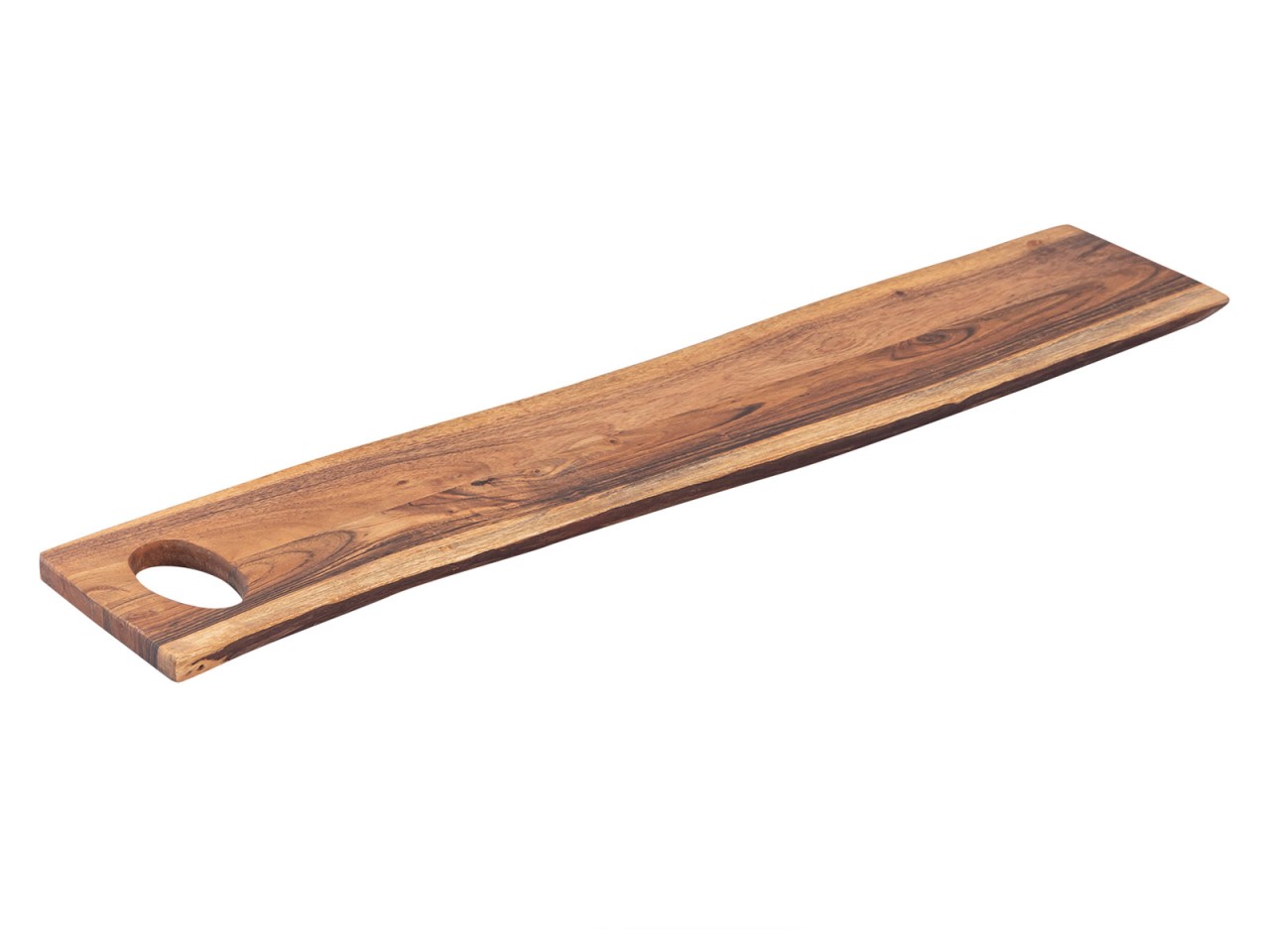 Dekobrett Servierbrett Dekotablett Masterbox 8-teilig Thor 70x15cm Akazie massiv