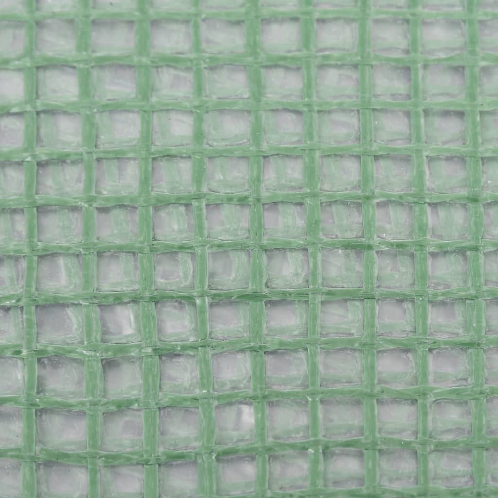 Gewächshaus Ersatzabdeckung 8m² grün 400x200x200 cm Schutz Langlebigkeit