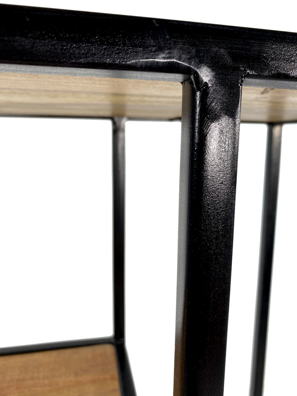Stand Regal Bücher Regal Raumteiler Bücherbord 75 x 115 x 36 cm Liverpool Metall-Gestell schwarz