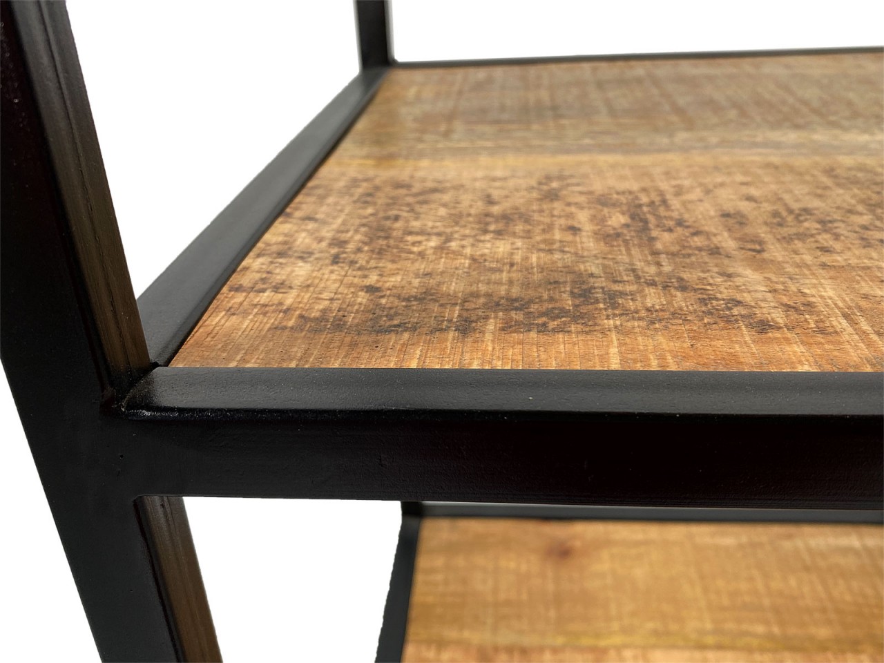 Bücherregal Stand Regal Bücherbord 40x180x40 cm mit Schubladen Liverpool Metall-Gestell schwarz Bücherregal Stand Regal Bücherbord 40x180x40 cm mit Schubladen Liverpool Metall-Gestell schwarz