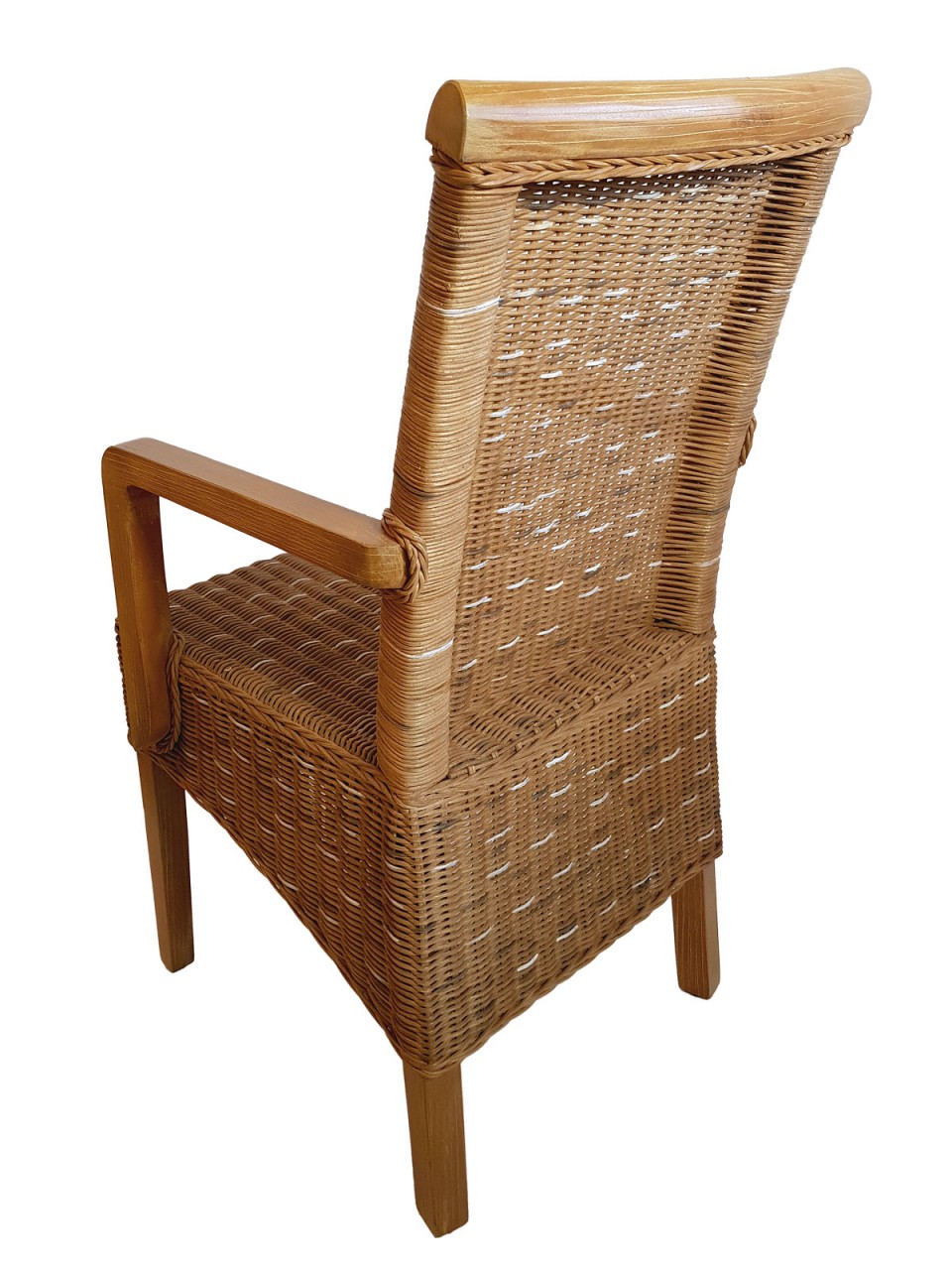 Esszimmer Stuhl mit Armlehnen Rattanstuhl capuccino Perth Korbstuhl Rattan Sessel nachhaltig Esszimmer Stuhl mit Armlehnen Rattanstuhl capuccino Perth Korbstuhl Rattan Sessel nachhaltig