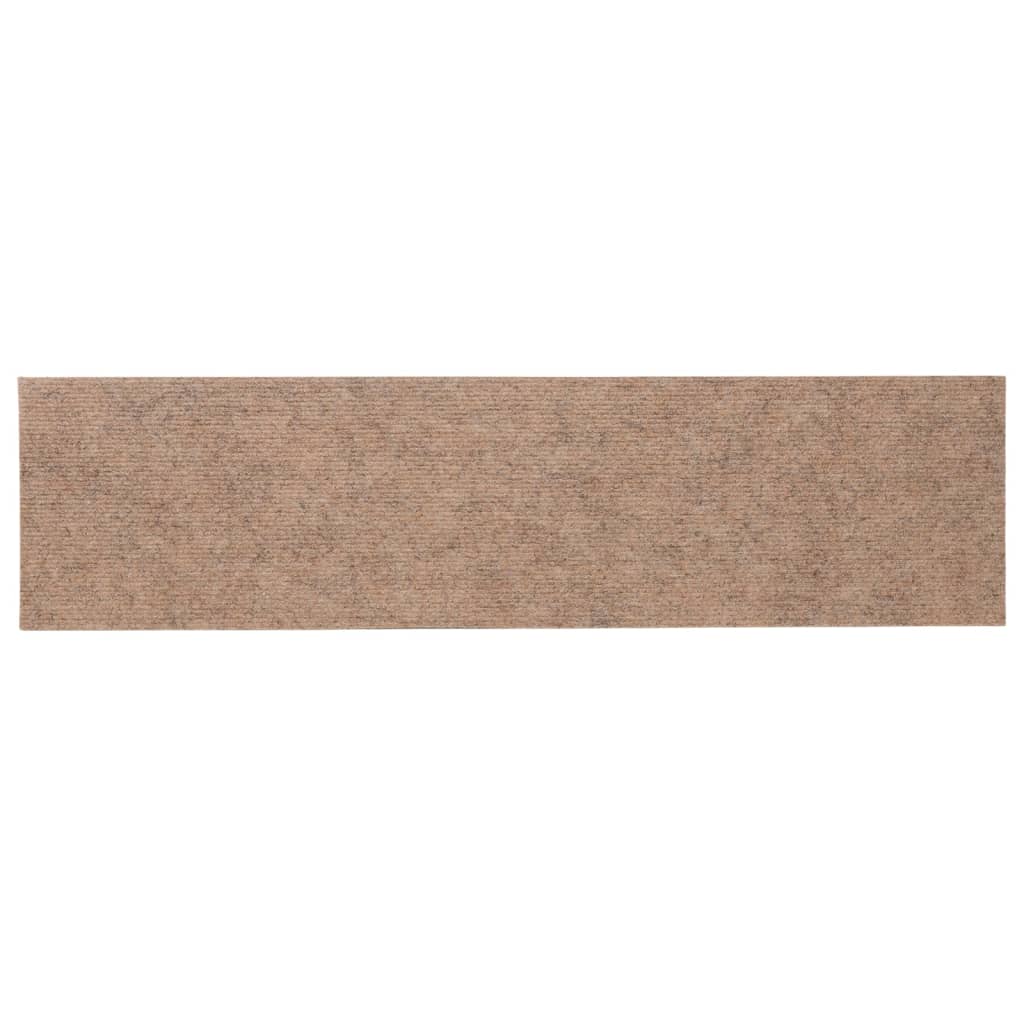 Selbstklebende Stufenmatten Rechteckig Hellbraun 15 Stk 76x20 cm Selbstklebende Stufenmatten Rechteckig Hellbraun 15 Stk 76x20 cm