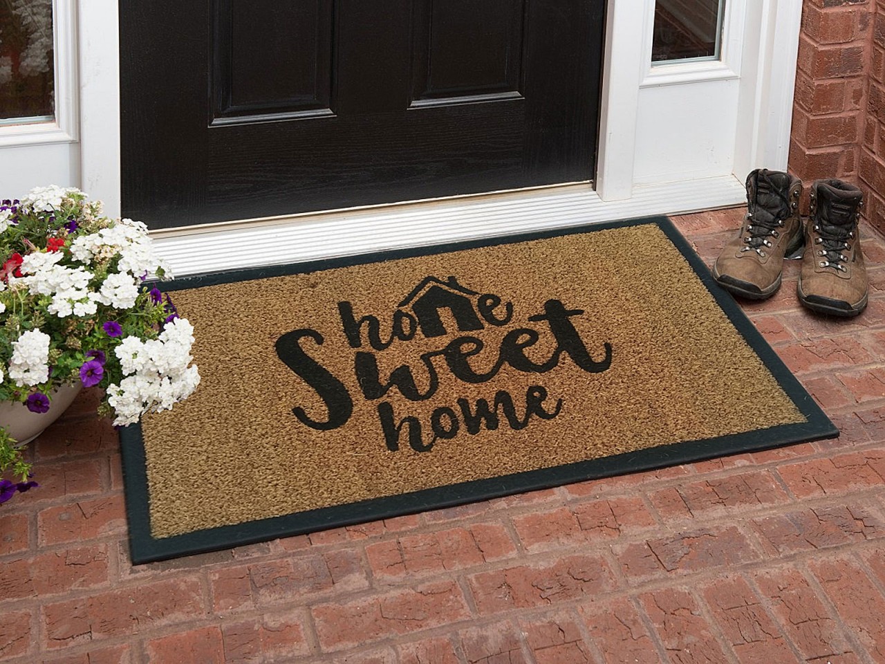 Kokosmatte 10er Set 60 x 40 cm Motiv Fußmatte Türvorleger Fußabtreter Schmutzfangmatte Haustür Kokosmatte 10er Set 60 x 40 cm Motiv Fußmatte Türvorleger Fußabtreter Schmutzfangmatte Haustür