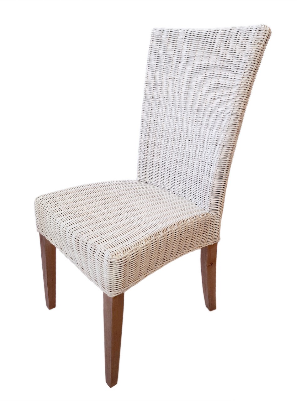 Esszimmer Stühle 6 Stück Rattanstühle Esstisch Stühle Wintergarten Cardine weiß