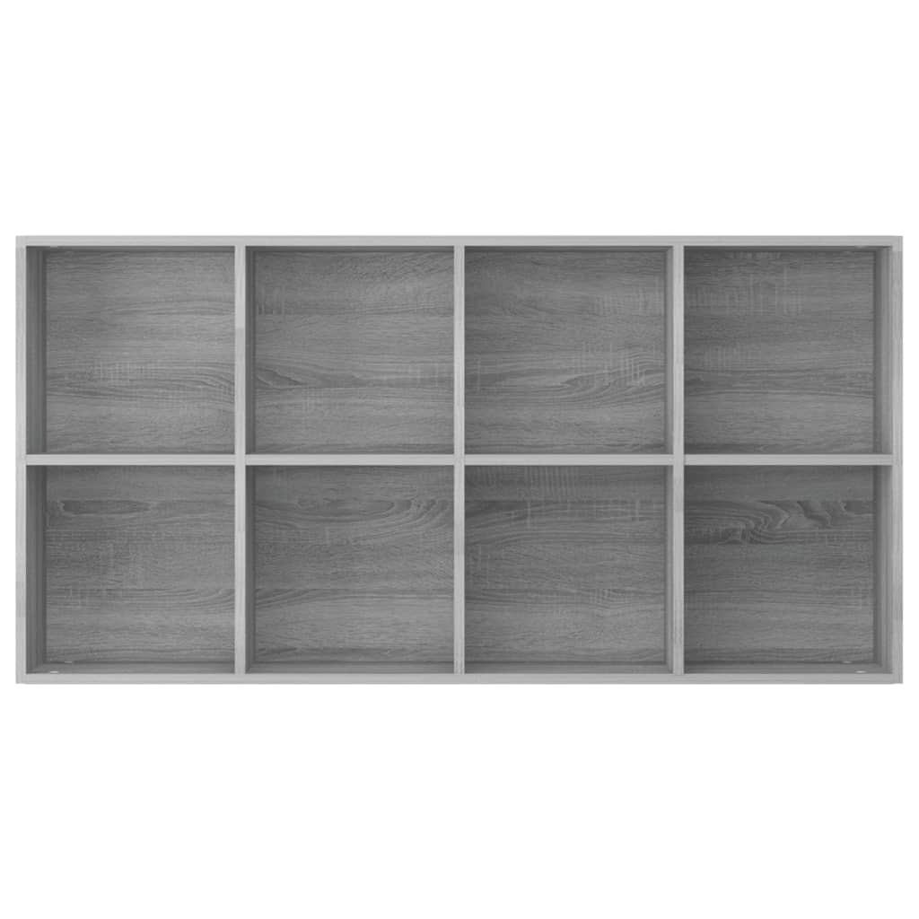 Bücherschrank/Sideboard Grau Sonoma 66x30x130 cm Holzwerkstoff Regal Schrank Aufbewahrungsschrank Wohnzimmermöbel Modern Bücherschrank/Sideboard Grau Sonoma 66x30x130 cm Holzwerkstoff Regal Schrank Aufbewahrungsschrank Wohnzimmermöbel Modern