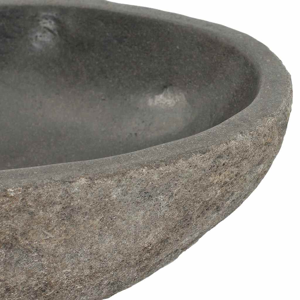 Waschbecken Flussstein Oval (29-38)x(24-31) cm