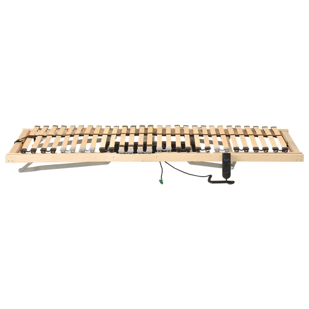 Elektrischer Lattenrost 80x200 cm 7 Zonen mit 28 Latten motorisiert verstellbar