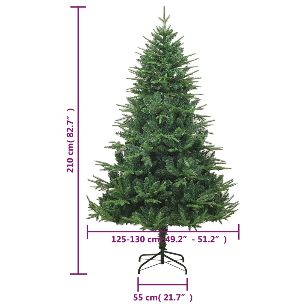 Weihnachtsbaum Christbaum Tannenbaum künstlich 210cm Grün mit Ständer Weihnachtsbaum Christbaum Tannenbaum künstlich 210cm Grün mit Ständer