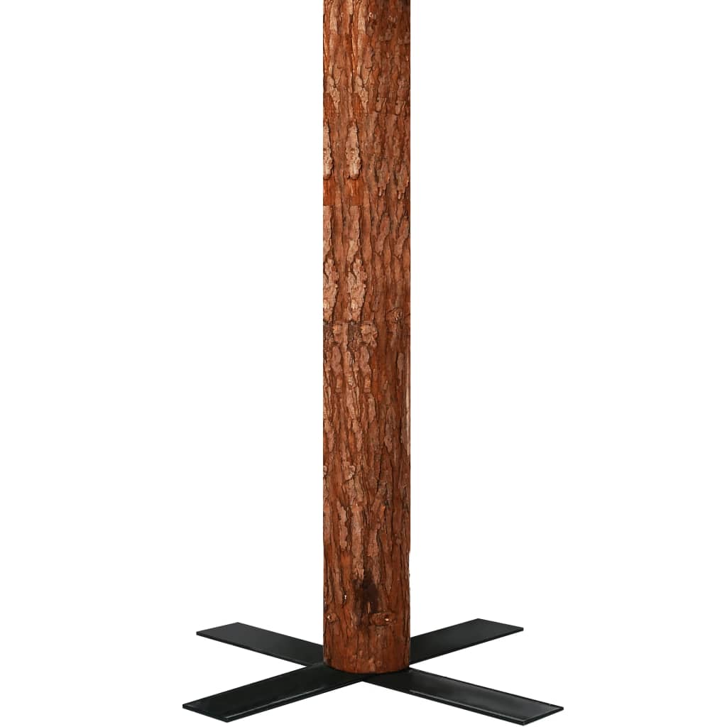 Künstlicher Weihnachtsbaum mit Echtholz, Zapfen Grün 180cm Baum Naturgetreu