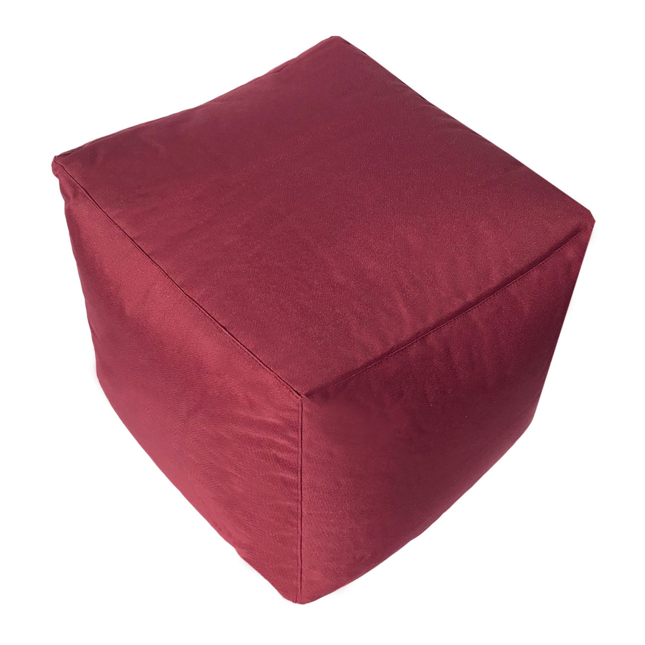 Sitzwürfel Sitzhocker 45x45x45cm Fußhocker Fußablage Bodenkissen Garten Terrasse Bamba wasserfest